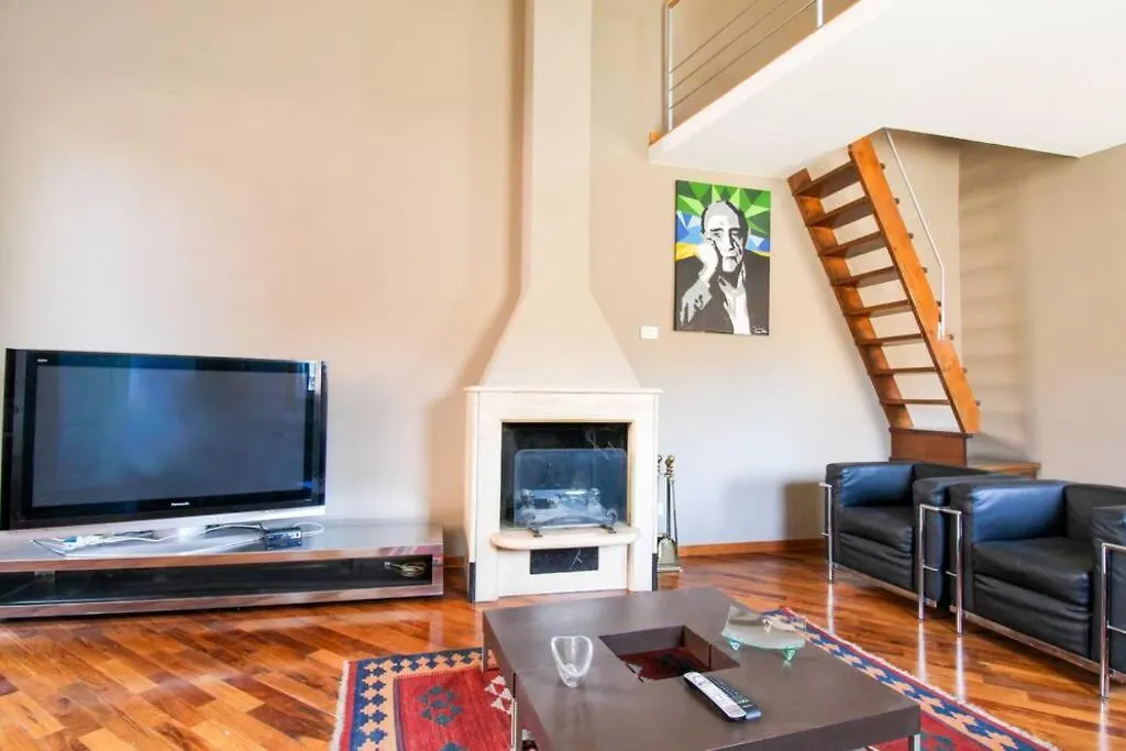 Palio Luxury Appartamento Elegante Con Vista Siena Itália